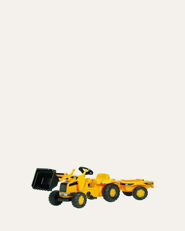 Kid's CAT Pedal Tractor w/Trailer